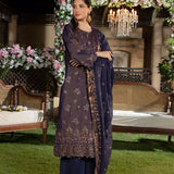 3PC Unstitched Festive Embroidered Suit (SUNW7NO084)