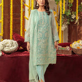 3PC Unstitched Festive Embroidered Suit (SUNS7JI054)