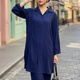 2PC Stitched Crepe suit (SS25PBC695)