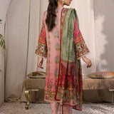 3PC Stitched Viscose Embroidered Suit (SPL3PEC043)