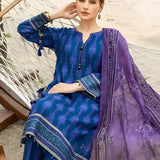 3PC Unstitched Printed Silk Lawn Suit (SUNS7ASI317)
