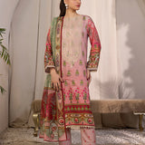 3PC Stitched Viscose Embroidered Suit (SPL3PEC043)