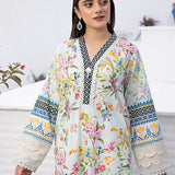 1PC Stitched Cambric Embroidered Shirt