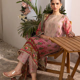 3PC Stitched Viscose Embroidered Suit (SPL3PEC043)