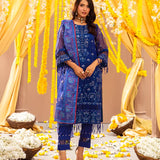 3Pc Unstitched Festive Embroidered Suit (No061)