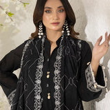 3PC Unstitched Lawn Embroidered Suit (UNS7MI112)