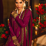 3PC FESTIVE FORMAL EMBROIDERED SUIT (LA23NO28)