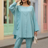 2PC Stitched Crepe suit (SS25PBC693)