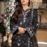 3PC Unstitched Festive Embroidered Suit (SUNW7NO082)