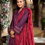3PC Unstitched Festive Embroidered Suit (SUNW7NO081)