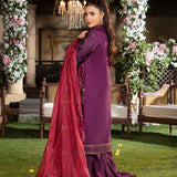 3PC Unstitched Festive Embroidered Suit (SUNW7NO081)