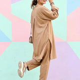 2PC Stitched Crepe suit (SS25PBC691-A)