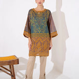 1PC Stitched Basic Lawn Printed Shirt