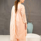 3PC Stitched Jacquard Embroidered Suit (SPL3PELP052)