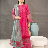 3PC Stitched Jacquard Embroidered Suit (SPL3PELP053)