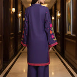 2PC Stitched Khaddar Embroidered Suit (SPW6BSE142)
