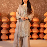 3PC Stitched Festive Embroidered Suit (SUNW6JI034)