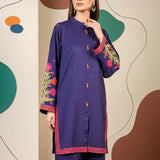 2PC Stitched Khaddar Embroidered Suit (SPW6BSE142)