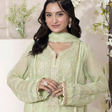 3PC Stitched Chiffon Embroidered Suit (SPL3PEF059)
