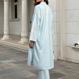 2Pc Stitched Cotton Viscose Suit (SPW6BS127)