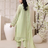 3PC Stitched Chiffon Embroidered Suit (SPL3PEF059)