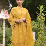 CHIKANKARI CAMBRIC EMBROIDERED SUIT (CK010)