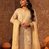 3PC Unstitched Festive Embroidered Suit (SUNW6JI035)