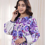 1PC Stitched Cambric Printed Shirt (SPL1PBE080)
