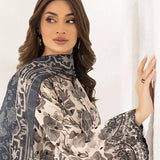 3PC Unstitched Printed Lawn Silk Suit (ASI283)