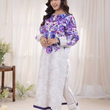 1PC Stitched Cambric Printed Shirt (SPL1PBE080)