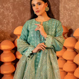 3PC Stitched Festive Embroidered Suit (SUNW6JI036)