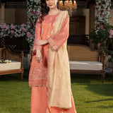 3PC Unstitched Festive Embroidered Suit (SUNW7NO076)