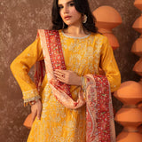 3PC Unstitched Festive Embroidered Suit (SUNW6NO040)