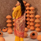 3PC Unstitched Festive Embroidered Suit (SUNW6NO040)