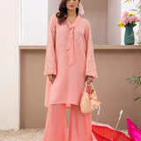 2PC Stitched Jacquard Embroidered Suit (SPL2PEC025)