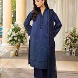 3PC Unstitched Festive Embroidered Suit (SUNW7NO074)