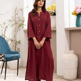 2PC Stitched Crepe Silk Suit