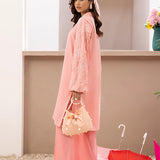 2PC Stitched Jacquard Embroidered Suit (SPL2PEC025)