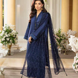3PC Unstitched Festive Embroidered Suit (SUNW7NO074)