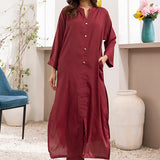 2PC Stitched Crepe Silk Suit