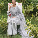 unstitched suits, unstitched sale,3 piece Cambric suit unstitched,3 piece suit for women,embroidered pakistani dress,luxury unstitched collection,UNW24CK012UT