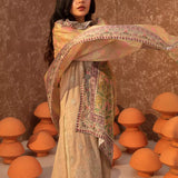 3PC Unstitched Festive Embroidered Suit (SUNW6NO041)