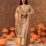 3PC Unstitched Festive Embroidered Suit (SUNW6NO041)