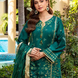 3PC Unstitched Festive Embroidered Suit (SUNW7NO073)