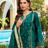 3PC Unstitched Festive Embroidered Suit (SUNW7NO073)