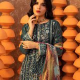 3PC Stitched Festive Embroidered Suit (SUNW6NO042)