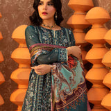 3PC Stitched Festive Embroidered Suit (SUNW6NO042)