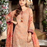 3PC Unstitched Festive Embroidered Suit (SUNW7JI096)