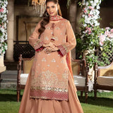 3PC Unstitched Festive Embroidered Suit (SUNW7JI096)