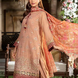 3PC Unstitched Festive Embroidered Suit (SUNW7JI096)